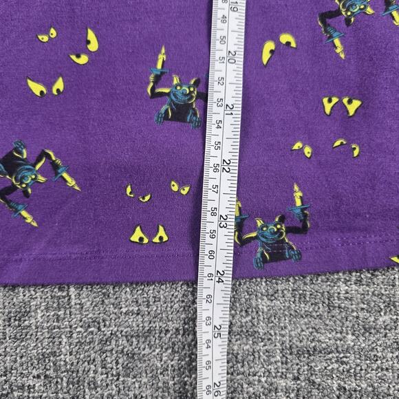 Torrid Size 1 Disney Haunted Mansion Punk Goth Gargoyle Puff Sleeve Top - Picture 6 of 6